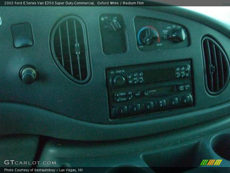 Oxford White / Medium Flint 2003 Ford E Series Van E350 Super Duty Commercial