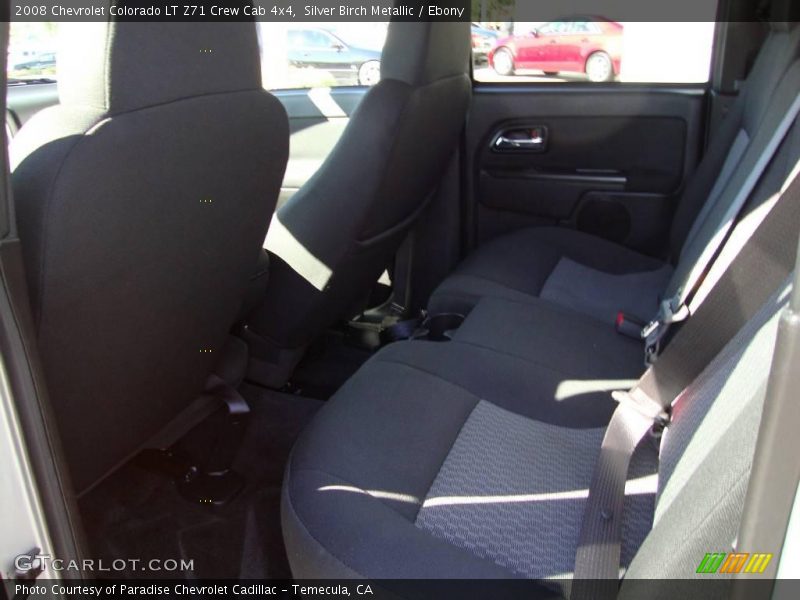 Silver Birch Metallic / Ebony 2008 Chevrolet Colorado LT Z71 Crew Cab 4x4