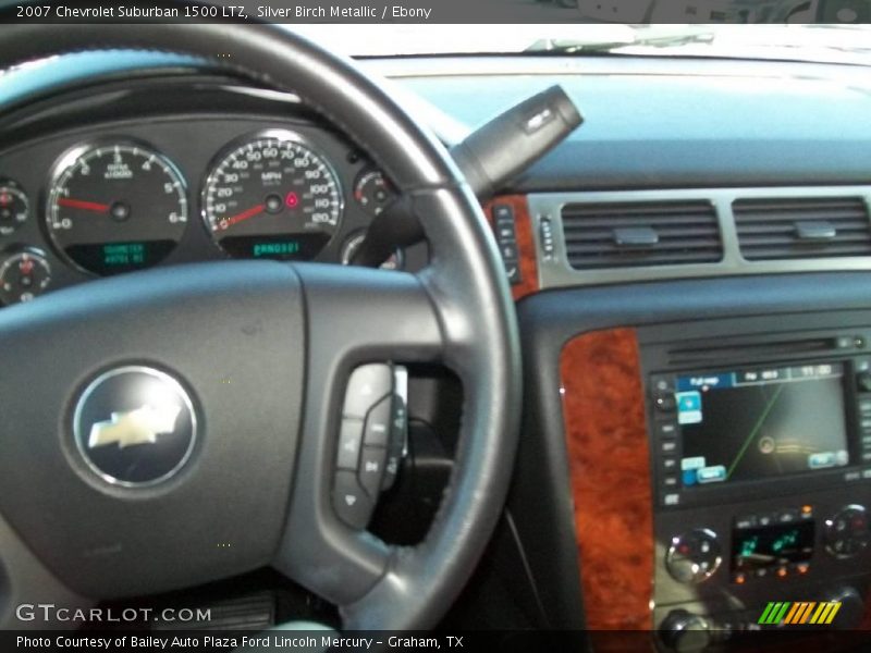 Silver Birch Metallic / Ebony 2007 Chevrolet Suburban 1500 LTZ