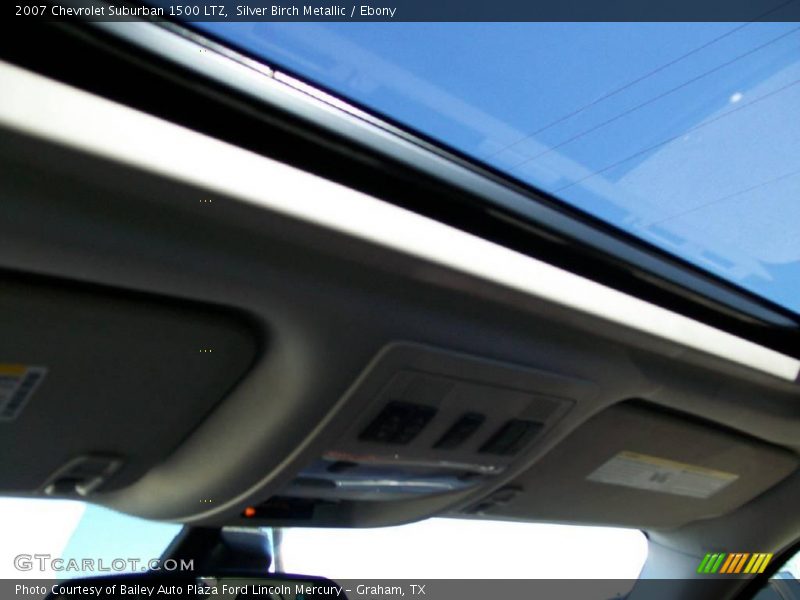 Silver Birch Metallic / Ebony 2007 Chevrolet Suburban 1500 LTZ