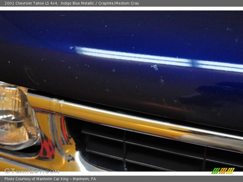 Indigo Blue Metallic / Graphite/Medium Gray 2001 Chevrolet Tahoe LS 4x4