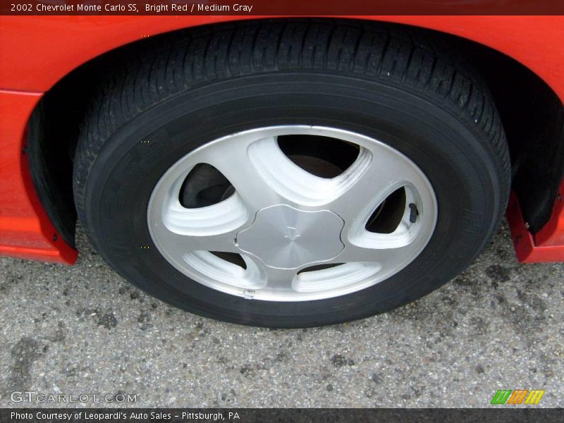 Bright Red / Medium Gray 2002 Chevrolet Monte Carlo SS