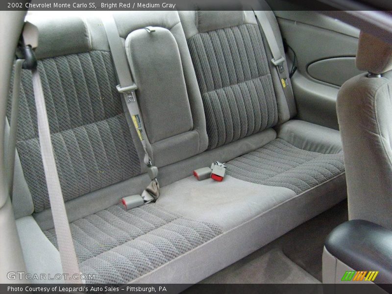 Bright Red / Medium Gray 2002 Chevrolet Monte Carlo SS