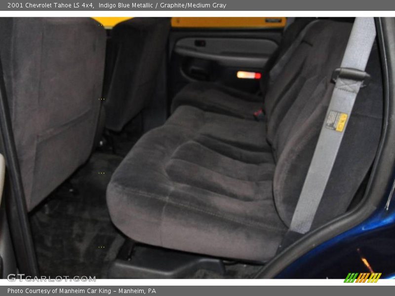 Indigo Blue Metallic / Graphite/Medium Gray 2001 Chevrolet Tahoe LS 4x4