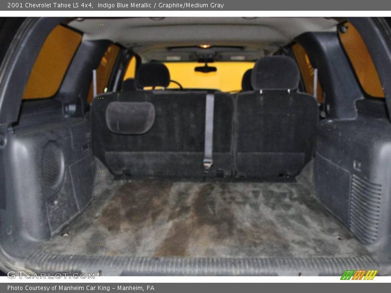 Indigo Blue Metallic / Graphite/Medium Gray 2001 Chevrolet Tahoe LS 4x4