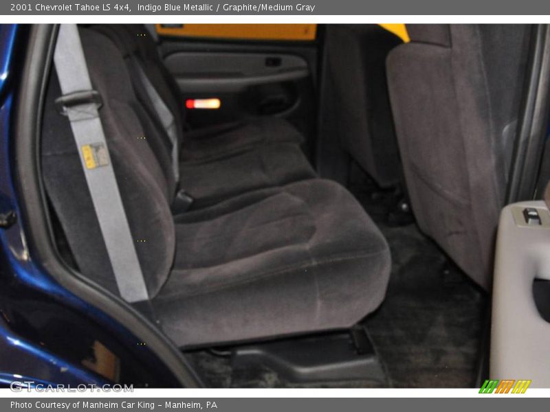 Indigo Blue Metallic / Graphite/Medium Gray 2001 Chevrolet Tahoe LS 4x4