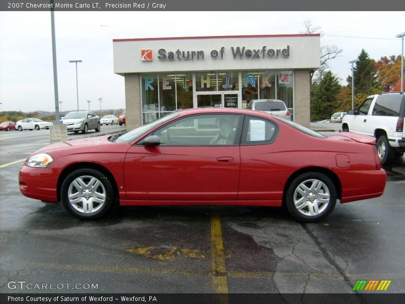 Precision Red / Gray 2007 Chevrolet Monte Carlo LT