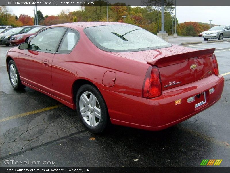 Precision Red / Gray 2007 Chevrolet Monte Carlo LT