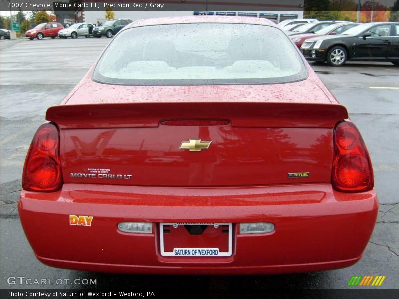 Precision Red / Gray 2007 Chevrolet Monte Carlo LT