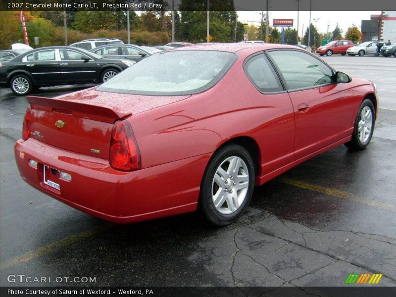 Precision Red / Gray 2007 Chevrolet Monte Carlo LT
