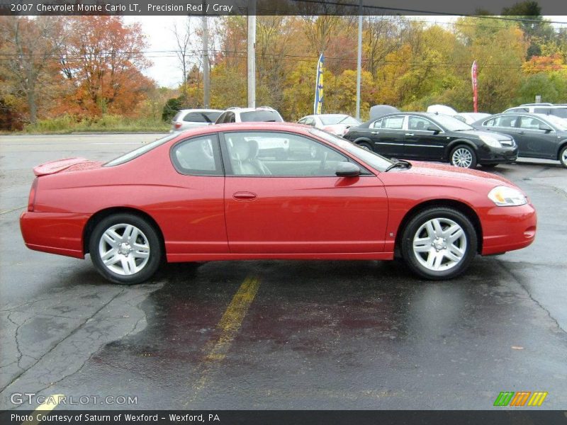 Precision Red / Gray 2007 Chevrolet Monte Carlo LT