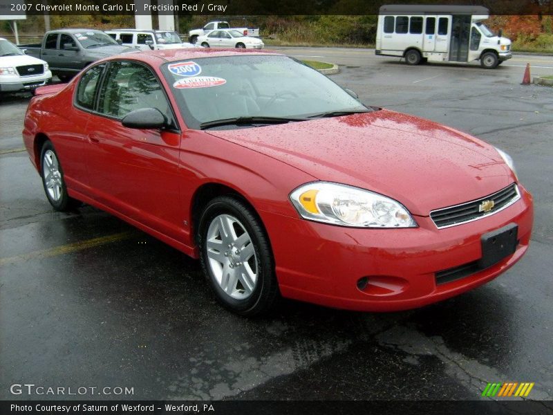 Precision Red / Gray 2007 Chevrolet Monte Carlo LT