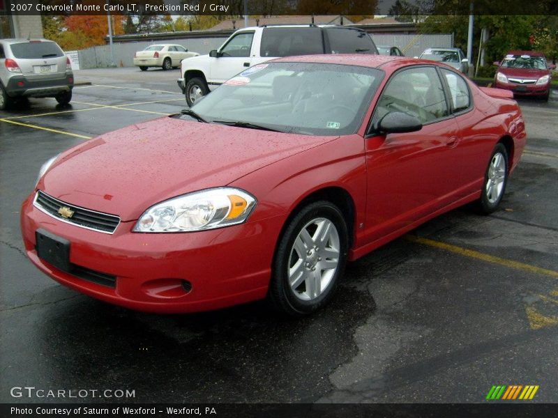 Precision Red / Gray 2007 Chevrolet Monte Carlo LT