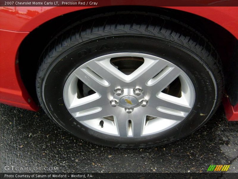 Precision Red / Gray 2007 Chevrolet Monte Carlo LT