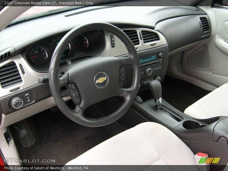 Precision Red / Gray 2007 Chevrolet Monte Carlo LT