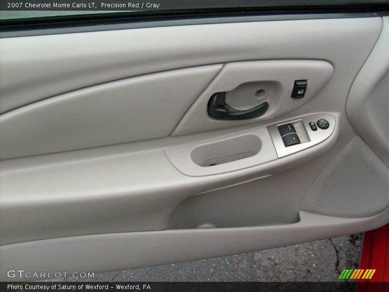 Precision Red / Gray 2007 Chevrolet Monte Carlo LT
