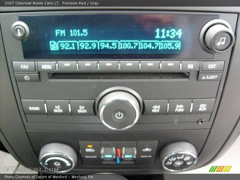 Precision Red / Gray 2007 Chevrolet Monte Carlo LT