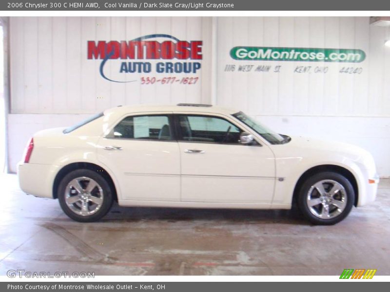 Cool Vanilla / Dark Slate Gray/Light Graystone 2006 Chrysler 300 C HEMI AWD