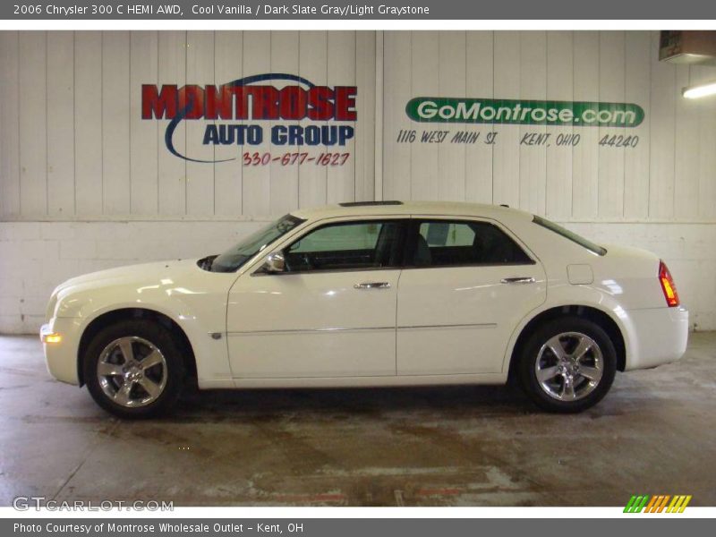Cool Vanilla / Dark Slate Gray/Light Graystone 2006 Chrysler 300 C HEMI AWD