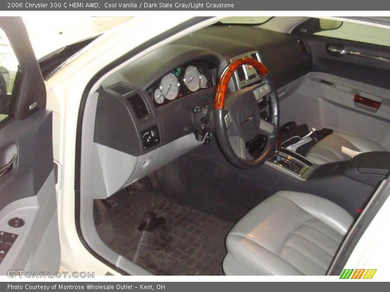 Cool Vanilla / Dark Slate Gray/Light Graystone 2006 Chrysler 300 C HEMI AWD