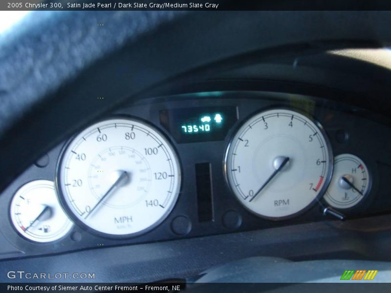 Satin Jade Pearl / Dark Slate Gray/Medium Slate Gray 2005 Chrysler 300