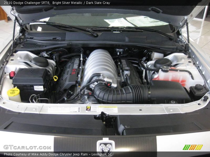 Bright Silver Metallic / Dark Slate Gray 2010 Dodge Challenger SRT8