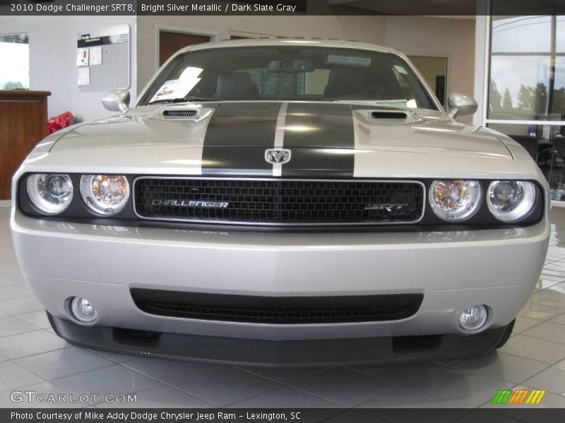 Bright Silver Metallic / Dark Slate Gray 2010 Dodge Challenger SRT8