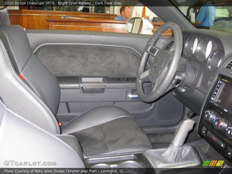 Bright Silver Metallic / Dark Slate Gray 2010 Dodge Challenger SRT8