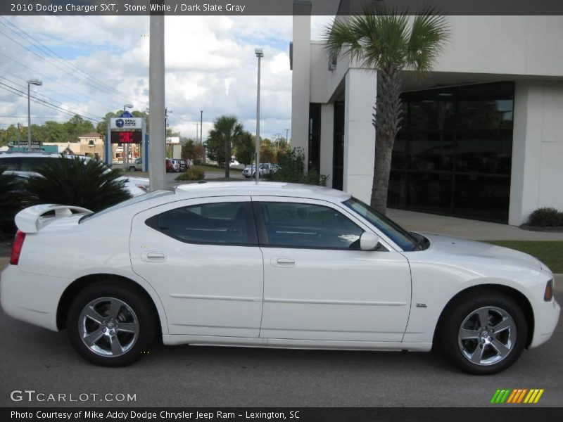 Stone White / Dark Slate Gray 2010 Dodge Charger SXT