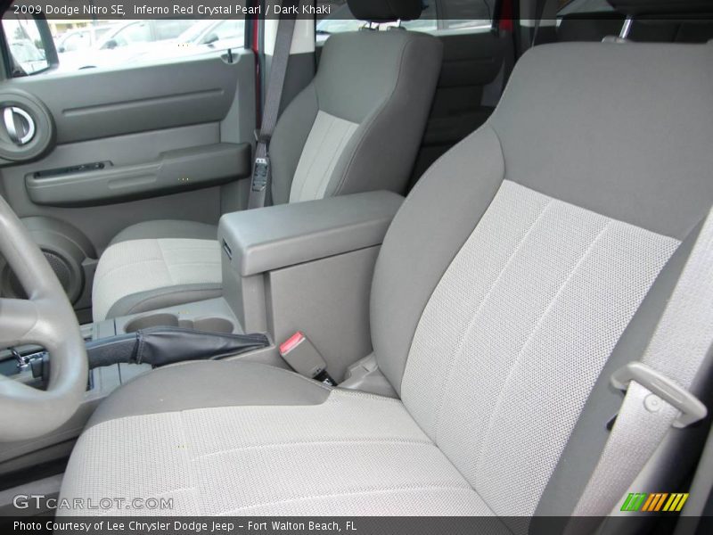 Inferno Red Crystal Pearl / Dark Khaki 2009 Dodge Nitro SE