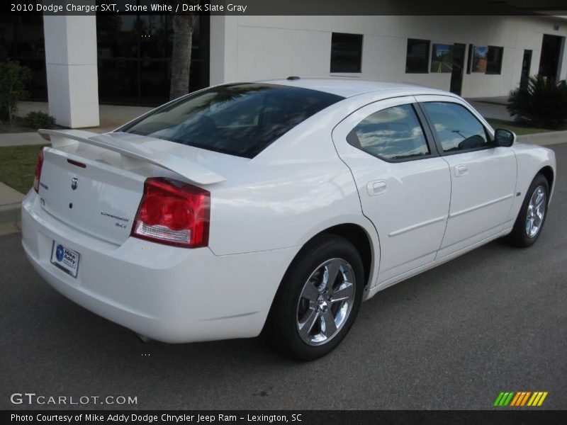 Stone White / Dark Slate Gray 2010 Dodge Charger SXT