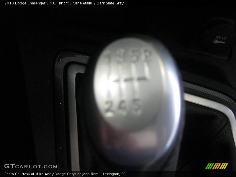 Bright Silver Metallic / Dark Slate Gray 2010 Dodge Challenger SRT8