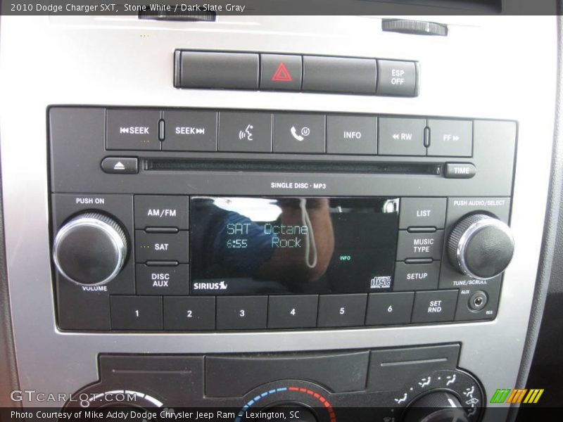 Stone White / Dark Slate Gray 2010 Dodge Charger SXT