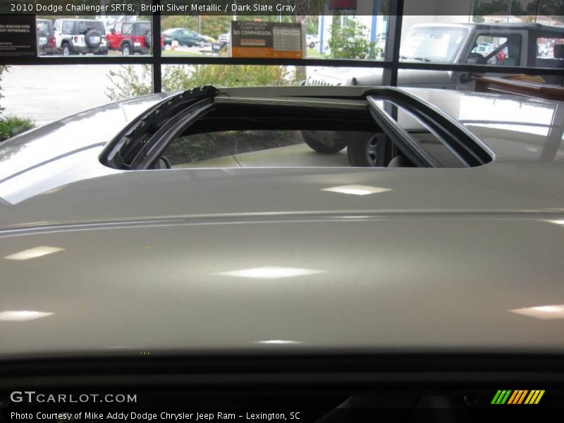 Bright Silver Metallic / Dark Slate Gray 2010 Dodge Challenger SRT8