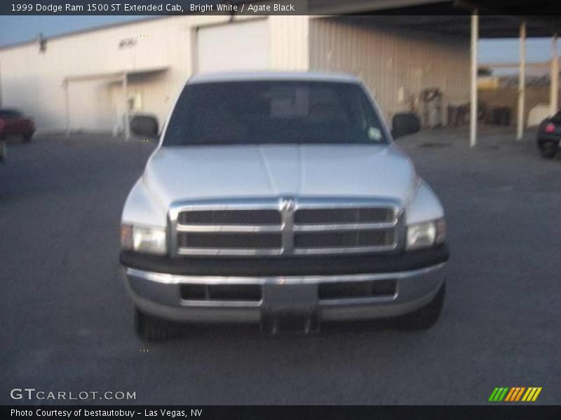 Bright White / Agate Black 1999 Dodge Ram 1500 ST Extended Cab