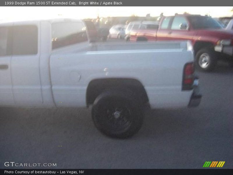 Bright White / Agate Black 1999 Dodge Ram 1500 ST Extended Cab