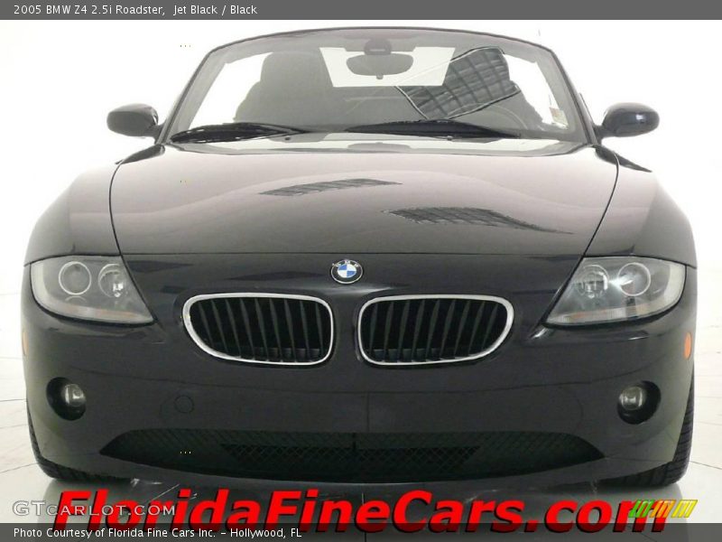 Jet Black / Black 2005 BMW Z4 2.5i Roadster
