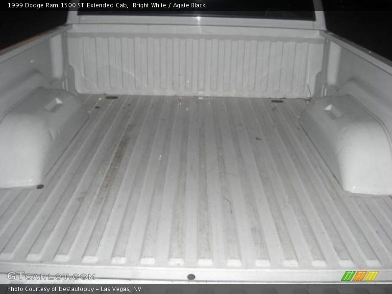 Bright White / Agate Black 1999 Dodge Ram 1500 ST Extended Cab