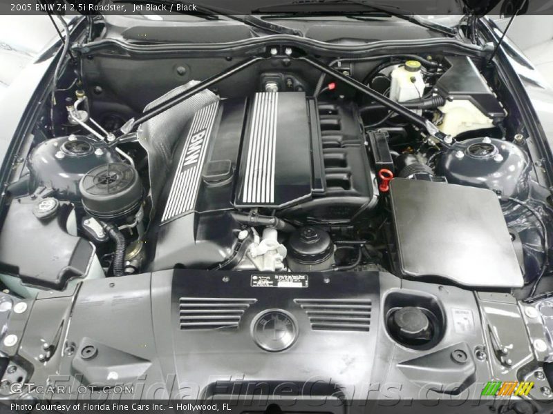 Jet Black / Black 2005 BMW Z4 2.5i Roadster