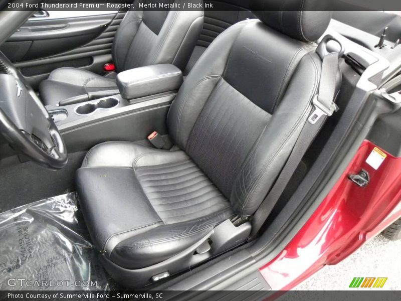 Merlot Metallic / Black Ink 2004 Ford Thunderbird Premium Roadster