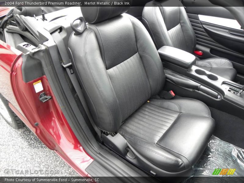 Merlot Metallic / Black Ink 2004 Ford Thunderbird Premium Roadster