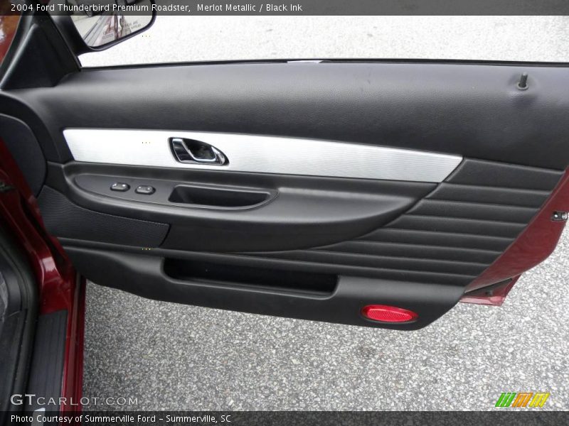 Merlot Metallic / Black Ink 2004 Ford Thunderbird Premium Roadster