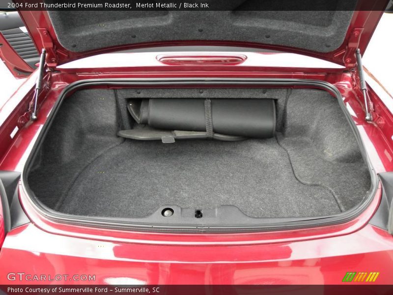 Merlot Metallic / Black Ink 2004 Ford Thunderbird Premium Roadster