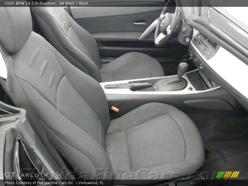 Jet Black / Black 2005 BMW Z4 2.5i Roadster