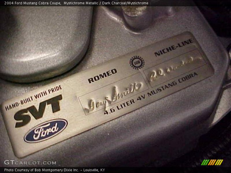  2004 Mustang Cobra Coupe Engine - 4.6 Liter SVT Supercharged DOHC 32-Valve V8