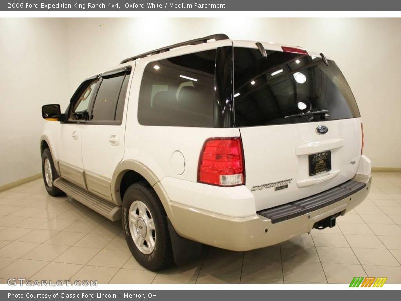 Oxford White / Medium Parchment 2006 Ford Expedition King Ranch 4x4