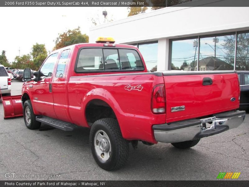 Red Clearcoat / Medium Flint 2006 Ford F350 Super Duty XL SuperCab 4x4
