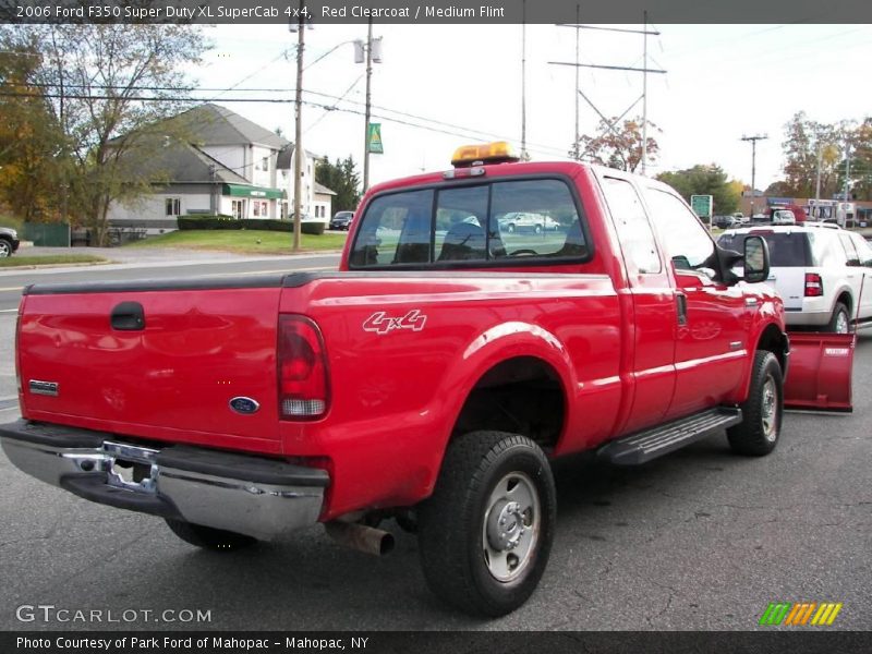 Red Clearcoat / Medium Flint 2006 Ford F350 Super Duty XL SuperCab 4x4