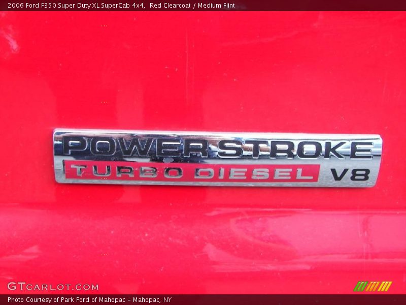 Red Clearcoat / Medium Flint 2006 Ford F350 Super Duty XL SuperCab 4x4