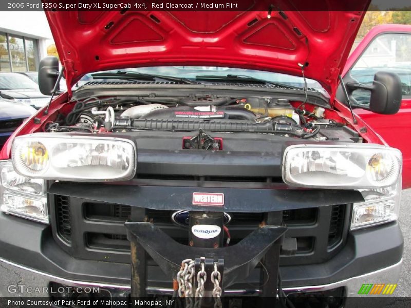 Red Clearcoat / Medium Flint 2006 Ford F350 Super Duty XL SuperCab 4x4